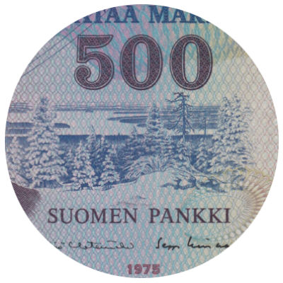 500 Markkaa 1975